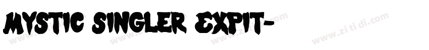 Mystic Singler ExpIt字体转换
